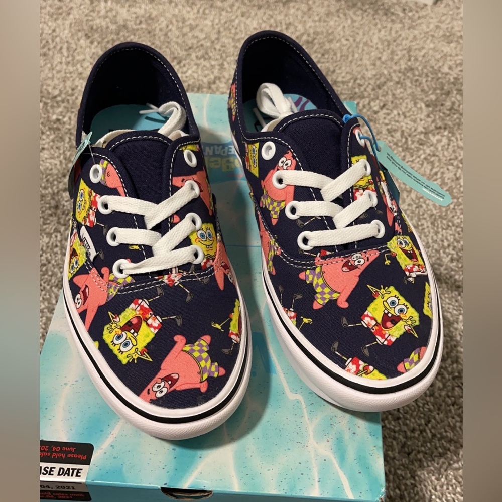 Sponge Bob and Patrick Authentic Style Vans